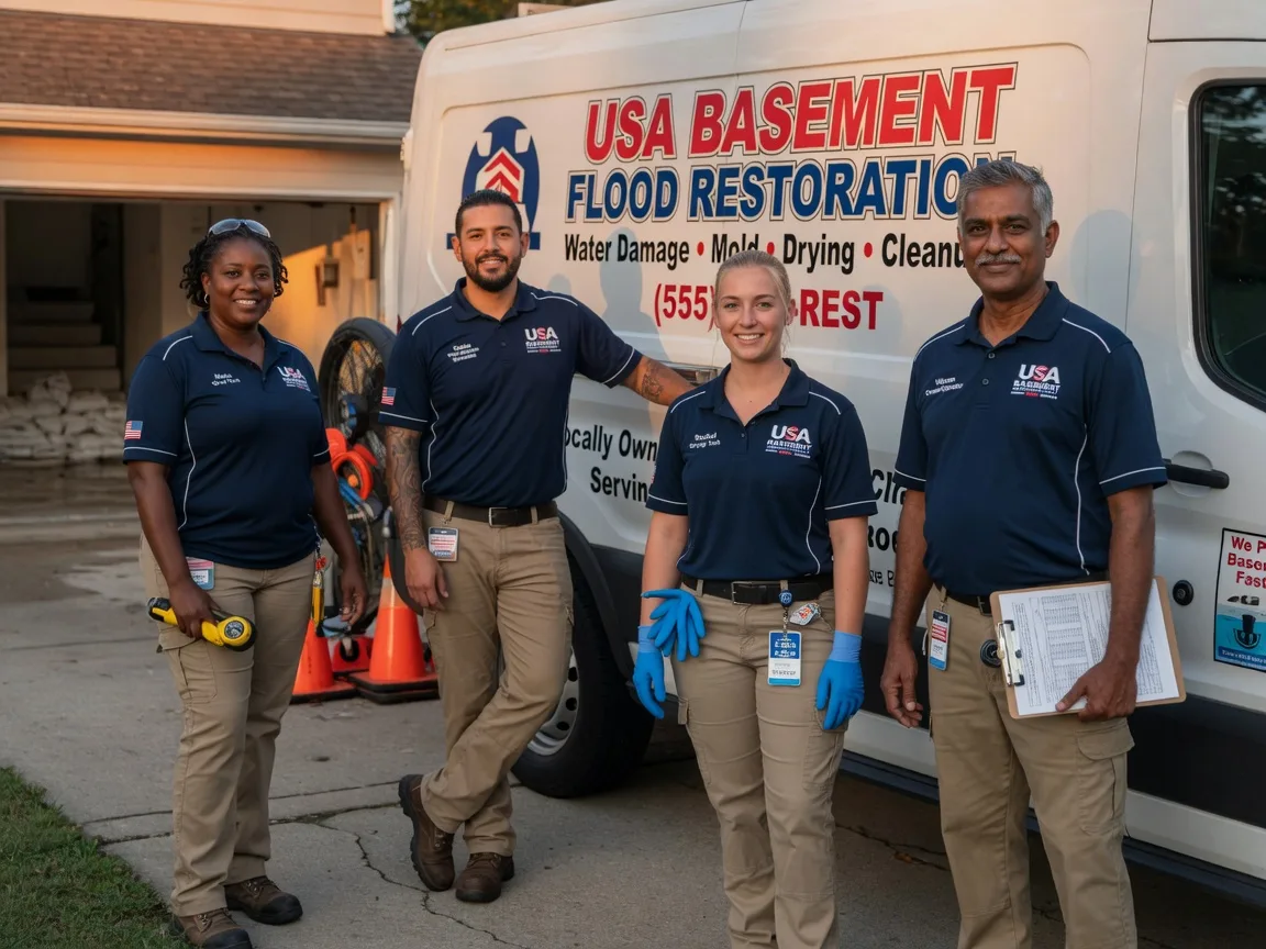 Basement Flood Cleanup company in Pardeeville, WI